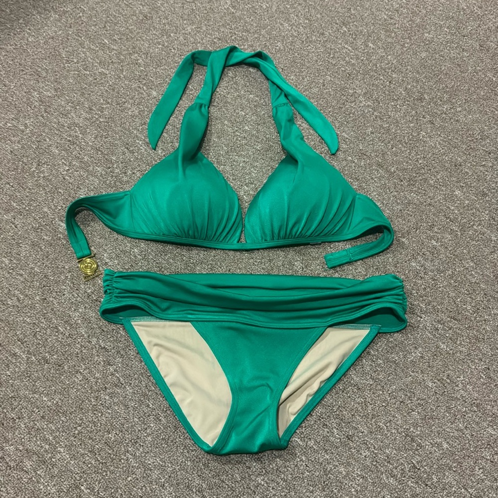 Emerald bathing suit